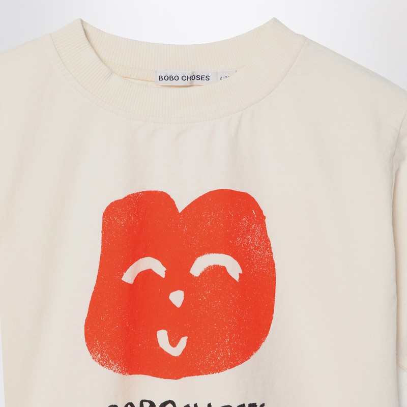 Bobo Choses Logo-print T-shirt In White