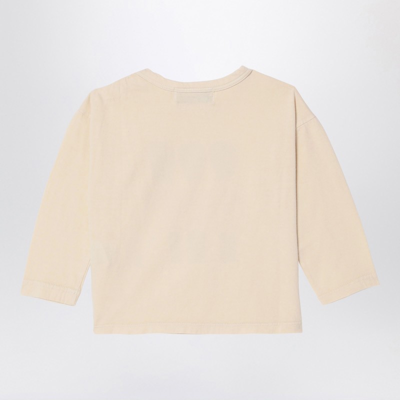 Bobo Choses Little Tin Soldiers Ivory T-shirt In White