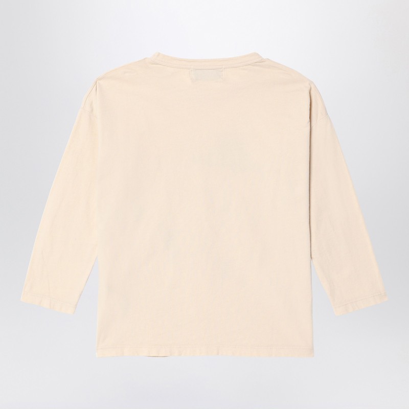 Bobo Choses Magic Flute Player T-shirt Ivory In White