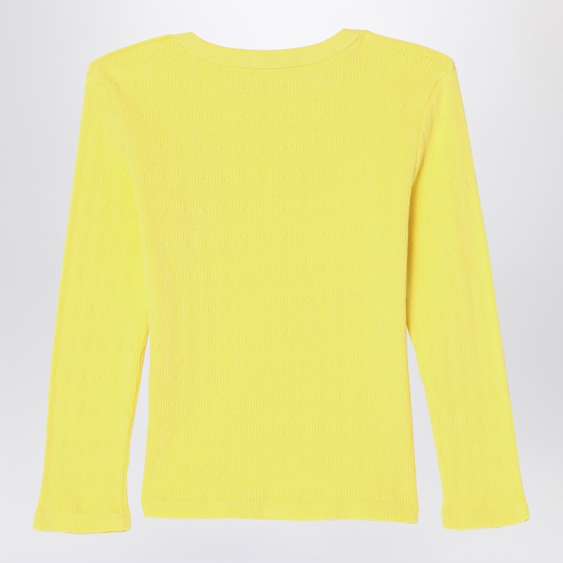 Bobo Choses Graphic-print Jumper In Yellow