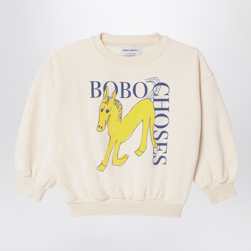 Ivory Wonder Horse sweatshirt