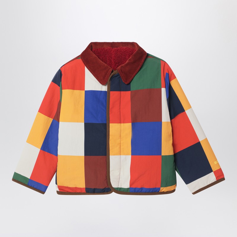 Bordeaux reversible padded jacket