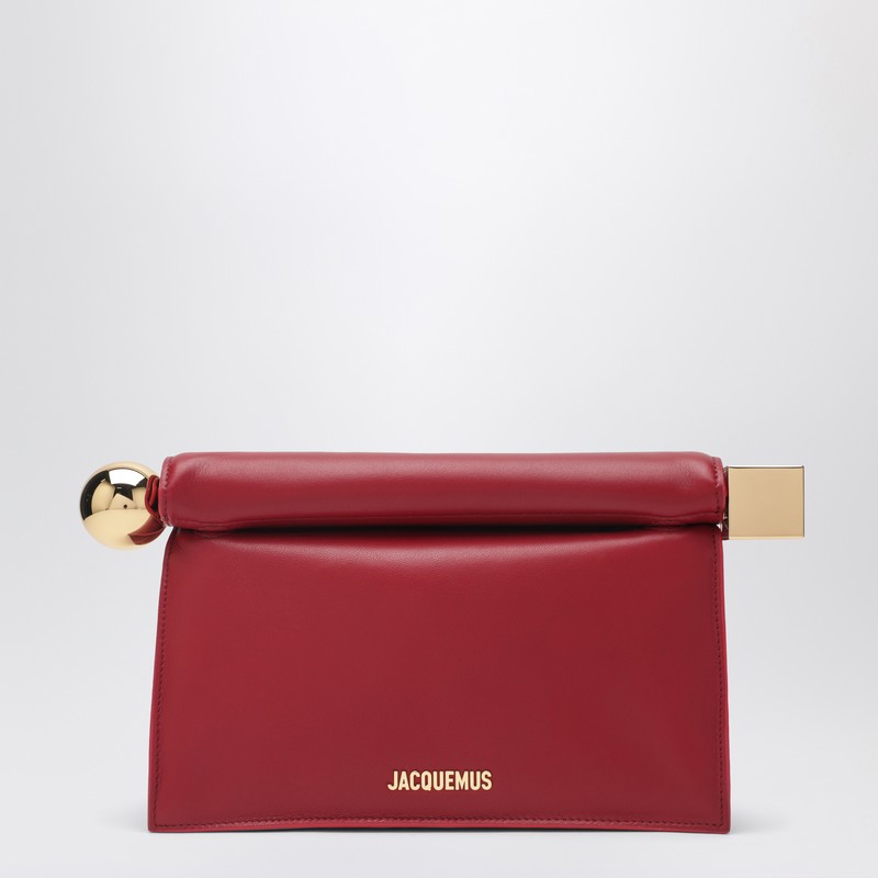Rond Carré dark red pouch