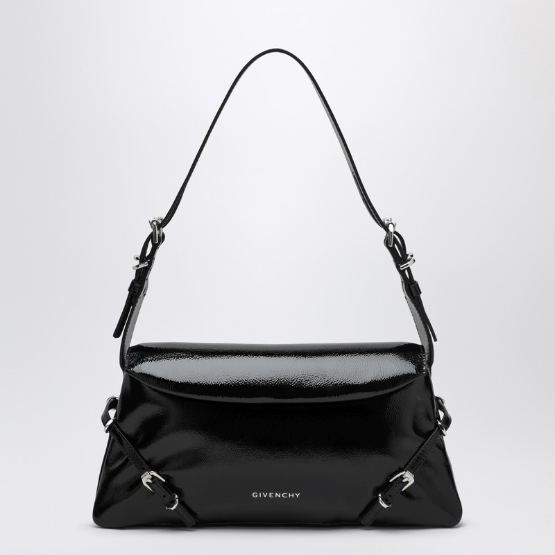 P'tit Voyou small bag in black patent leather