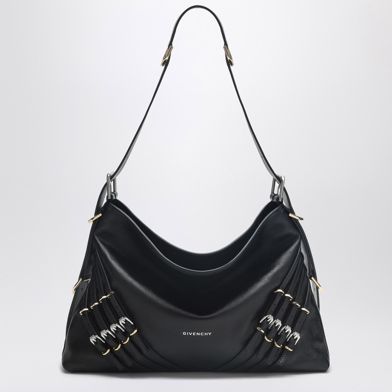 Medium Voyou bag in black leather - Givenchy - Modalova