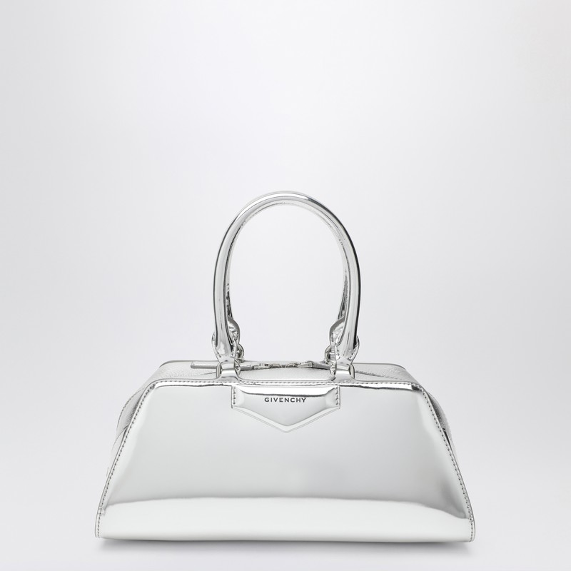 Antigona East-West silver bag