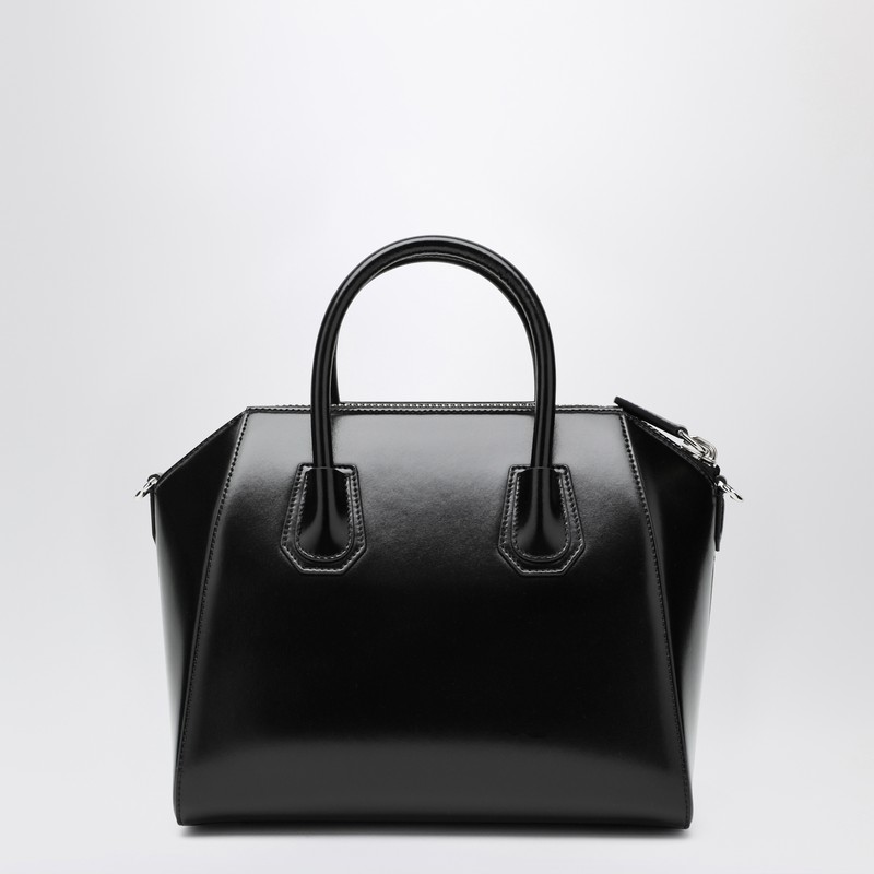 Givenchy Small Leather Shoulder Bag With Structured Silhouette In Black
