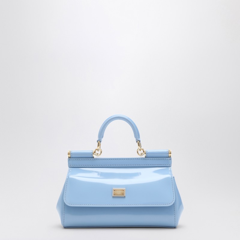 Sicily small light blue handbag
