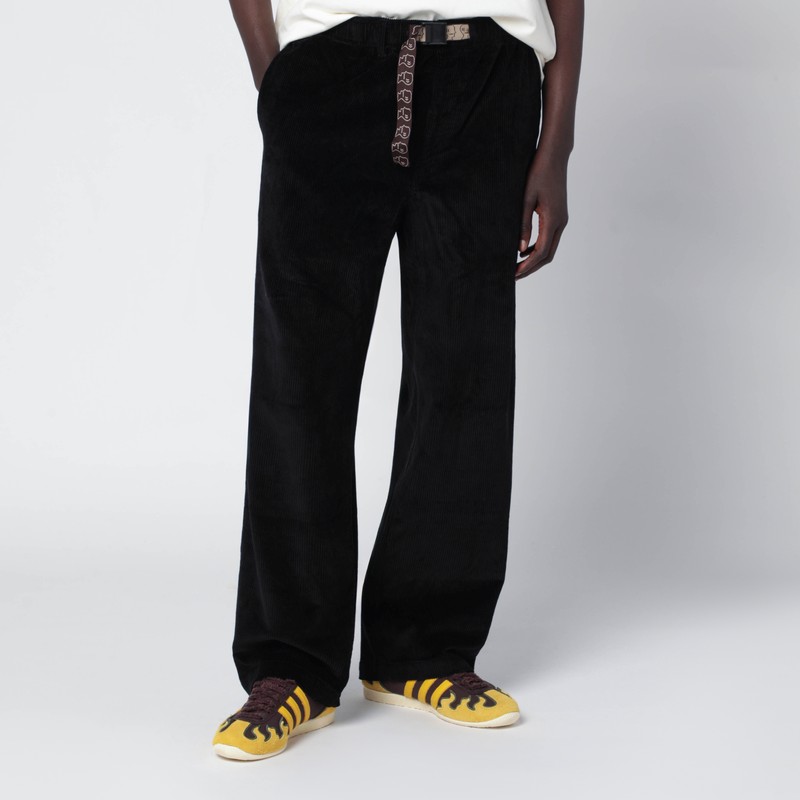 Black corduroy pants