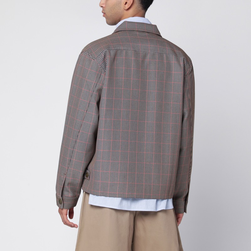 Brain Dead Zip Jacket Brooks Brothers X In Brown