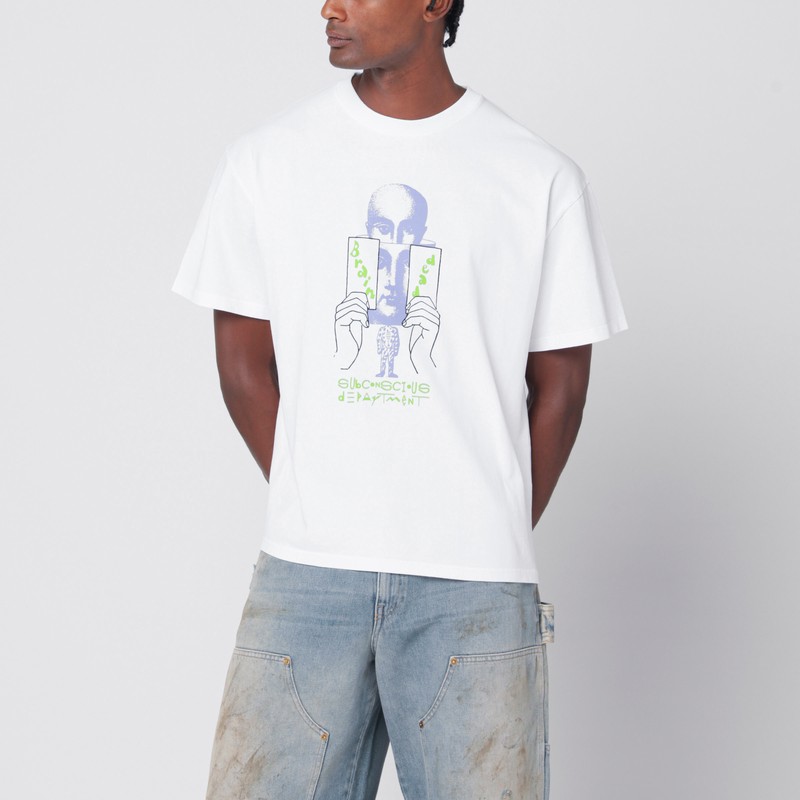 Brain Dead Subconscious T-shirt In White