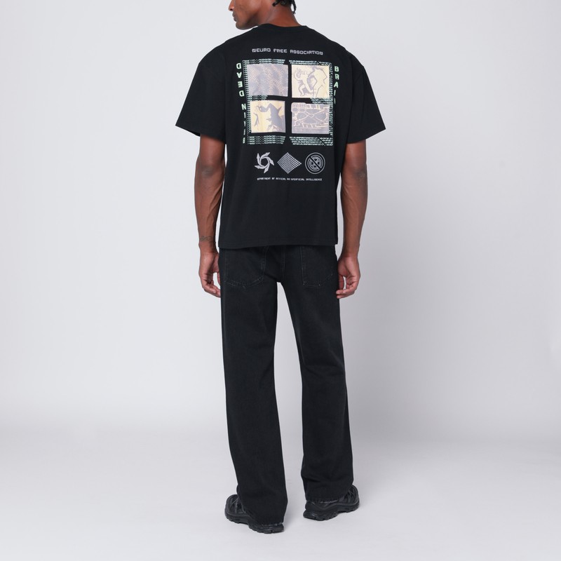 Brain Dead Mind Puzzle T-shirt In Black