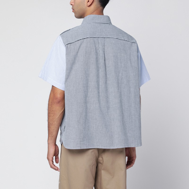 Brain Dead X Brooks Brothers California Reverse French Seam Pullover Shirt In Gray