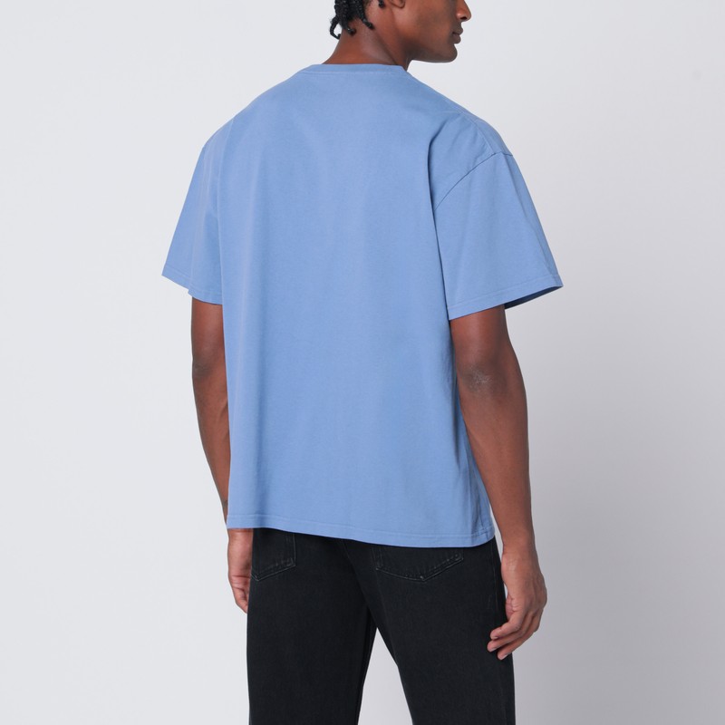 Brain Dead Light Blue Ringing Ear T-shirt In Blue