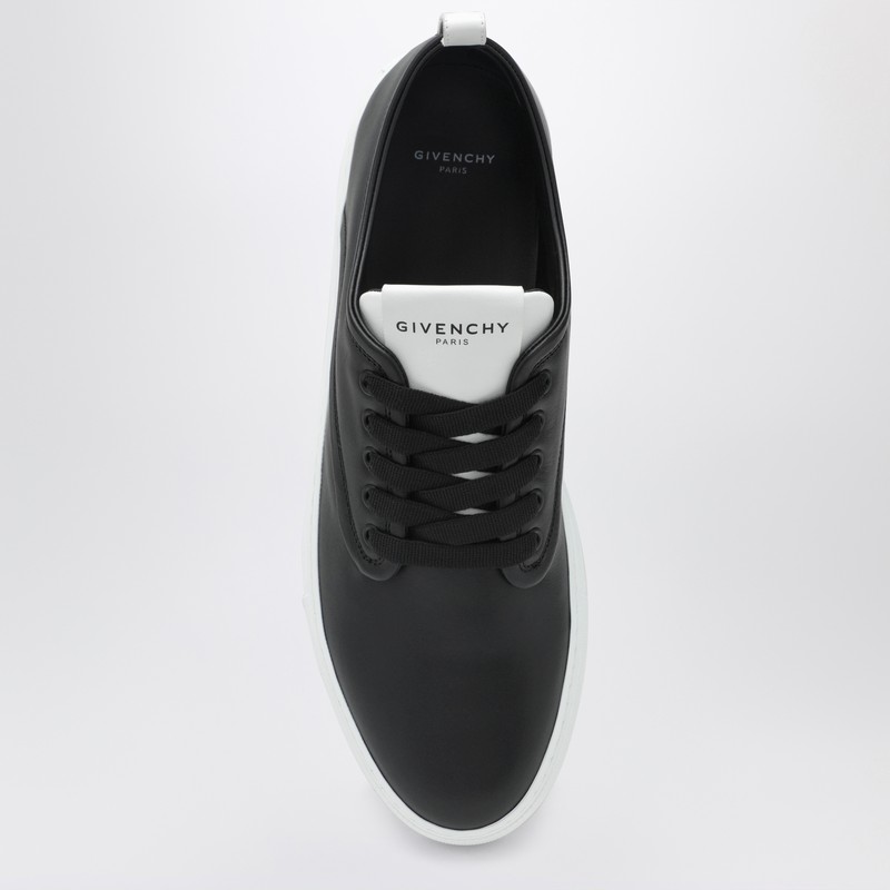 Givenchy New City Sneakers In Black Leather In Black