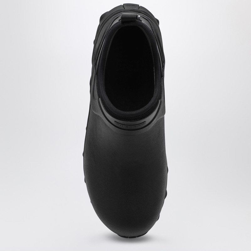 Givenchy Bogs Chelsea Boots In Rubber And Neoprene In Black