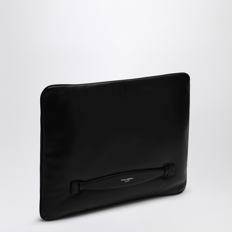 Dolce & Gabbana Dolce&gabbana Black Nappa Leather Handbag In Black