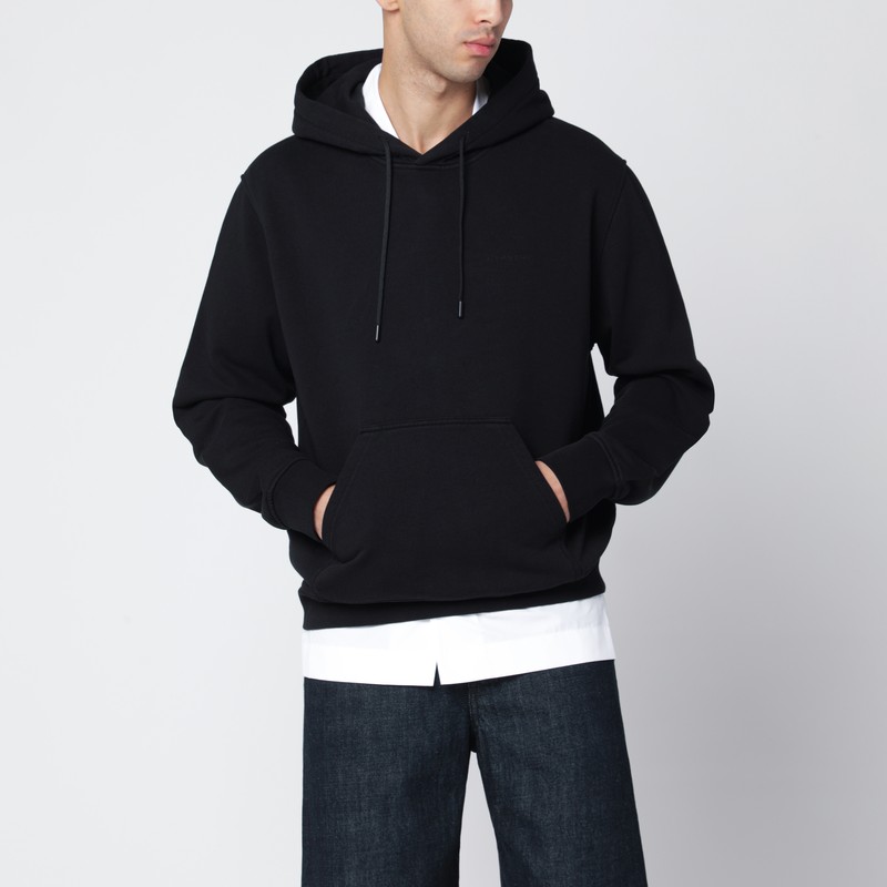 Black Couture Seam sweatshirt with Clapperboard print