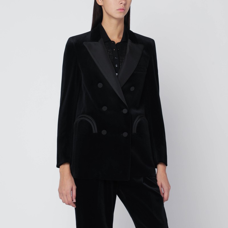 Blazer Jealousy in black velvet