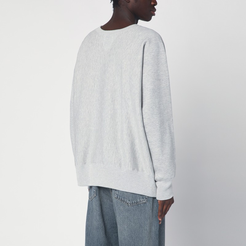 Champion Grey Sweatshirt True To Archive Reverse Weave In Grey