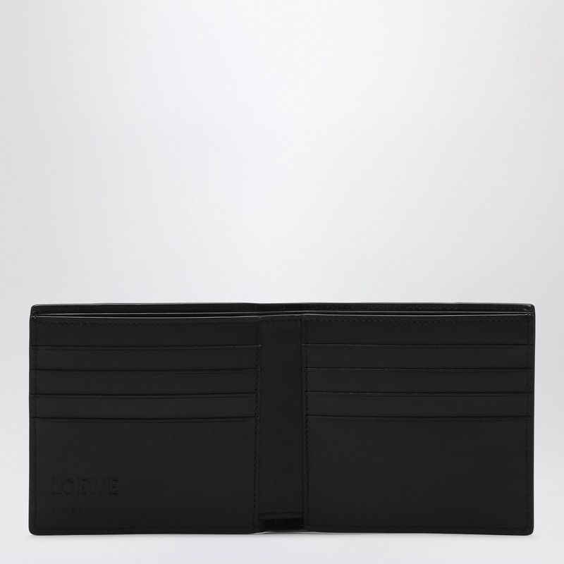 Loewe Puzzle Edge Bifold Coin Wallet In Black