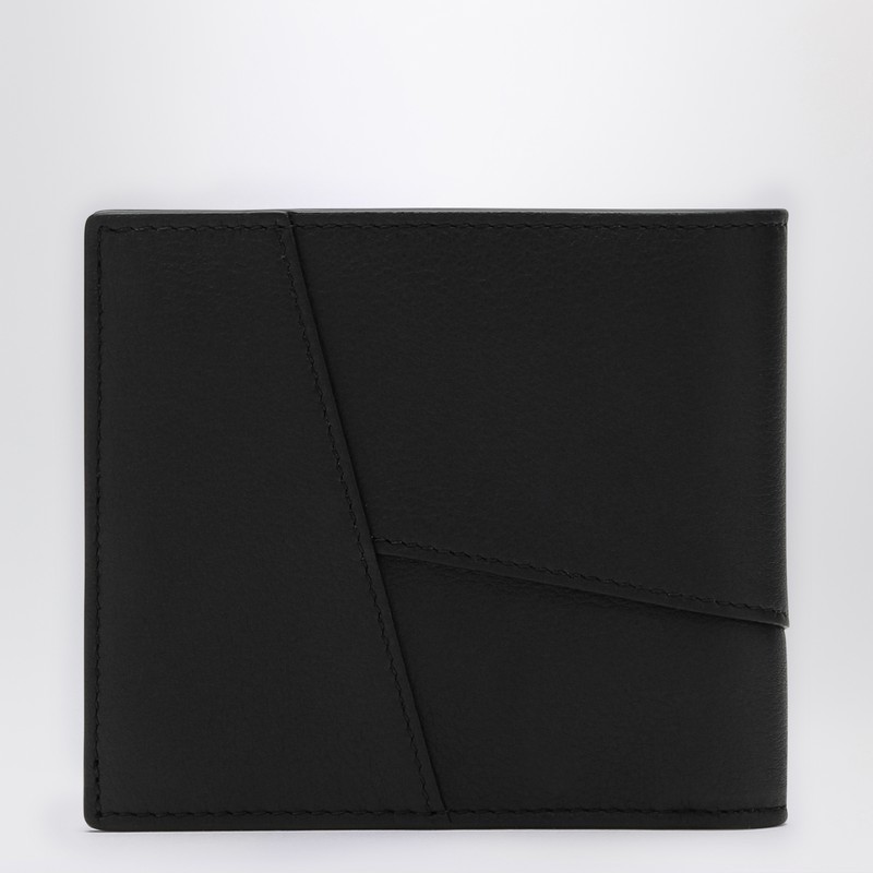 Loewe Puzzle Edge Bifold Coin Wallet In Black