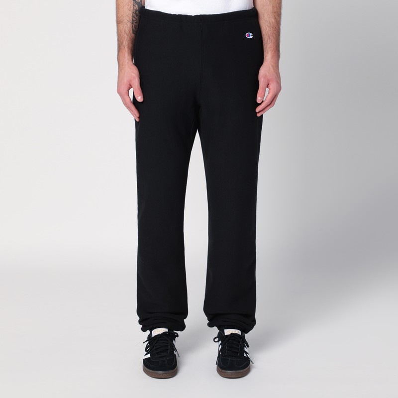 Black cotton jogging trousers - Champion - Modalova