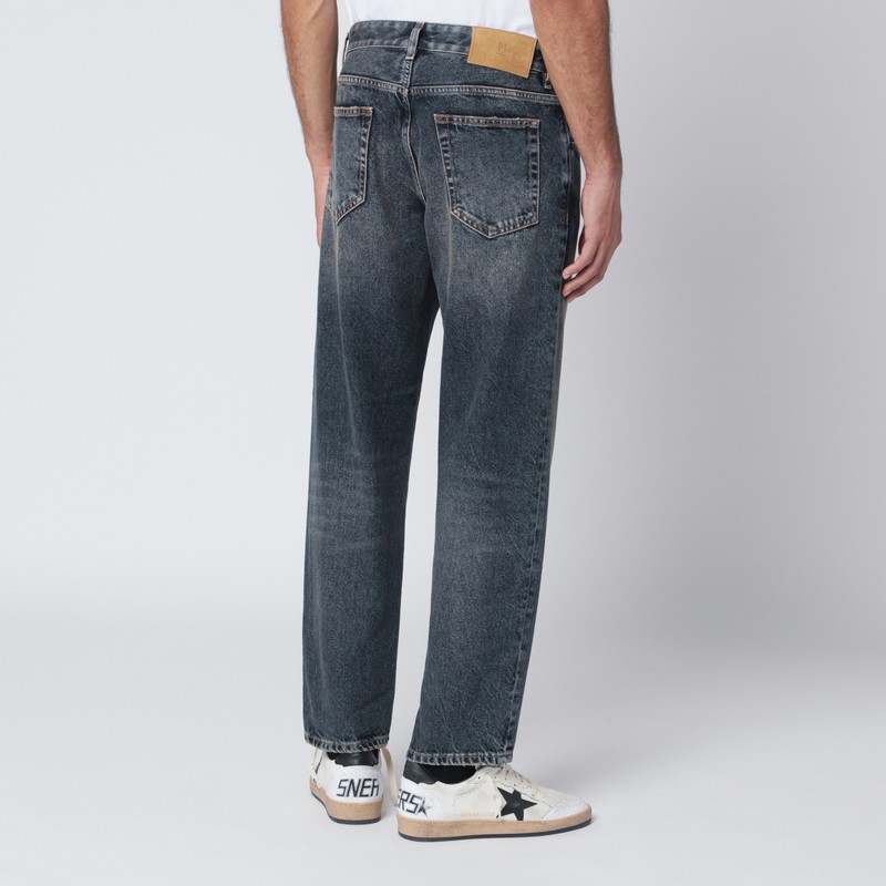 Pt Torino Denim Rebel Washed-effect Jeans In Blue
