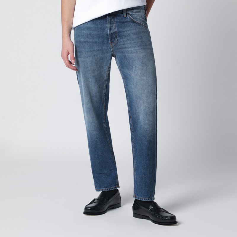 Mid-blue washed Rebel jeans