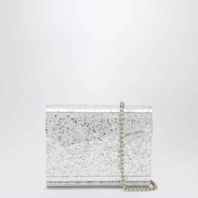 Champagne-coloured Candy clutch