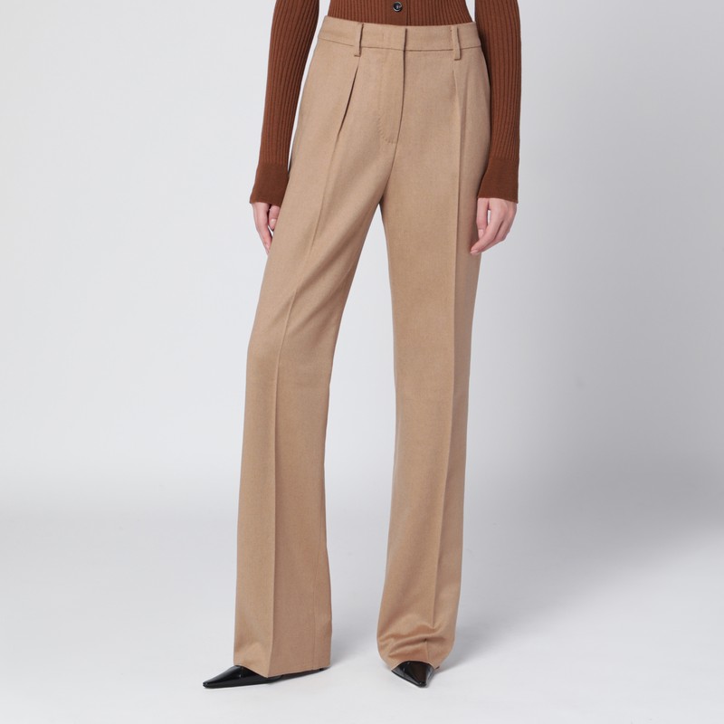 Beige camel trousers