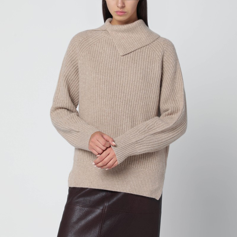 Loulou De Saison Beige Cashmere Sweater In Neutral