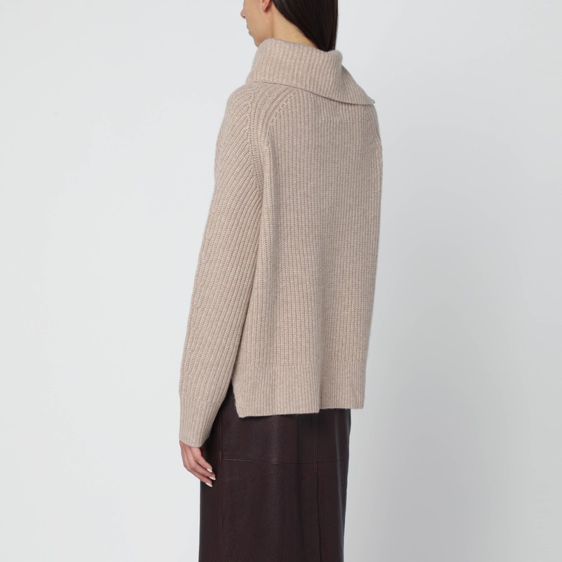 Loulou De Saison Beige Cashmere Sweater In Neutral