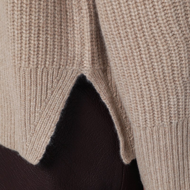 Loulou De Saison Beige Cashmere Sweater In Neutral