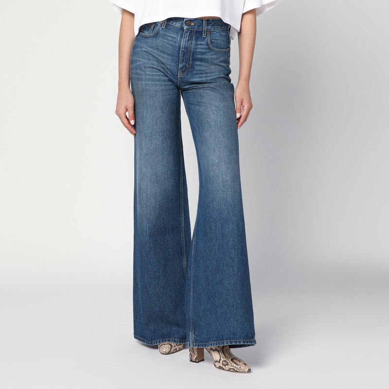 Flared blue jeans - Chloé - Modalova