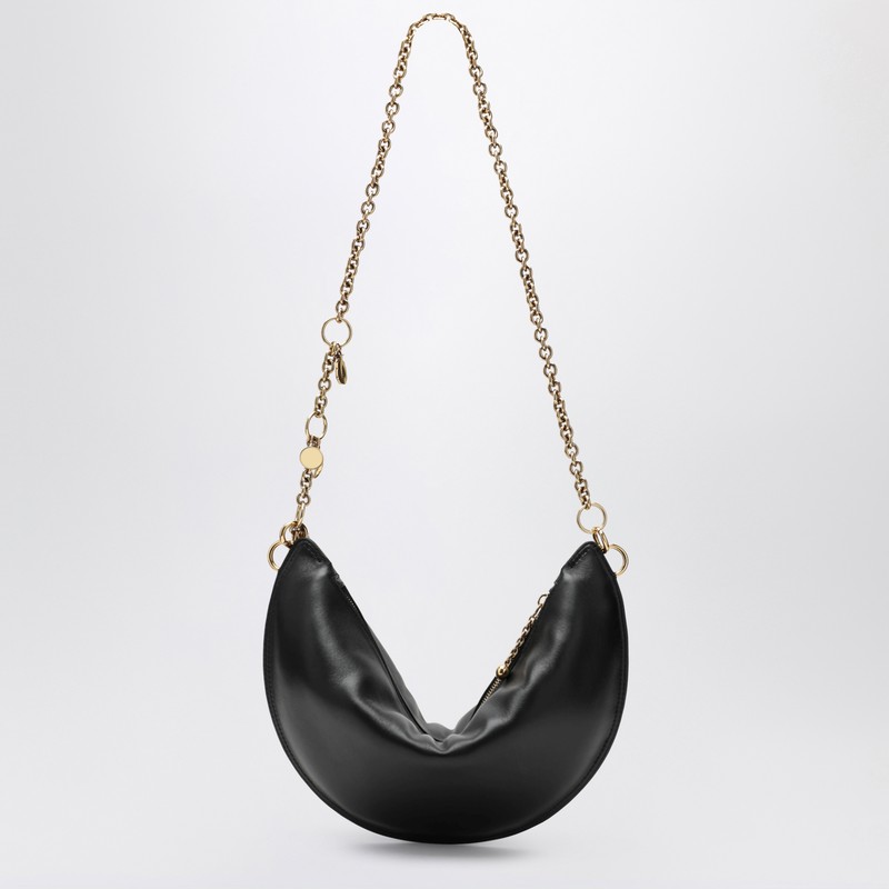 Chloé Small Black Icons Leather Bag In Black