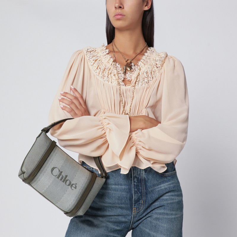 Chloé Structured Bucket Bag Top Handle In Multi