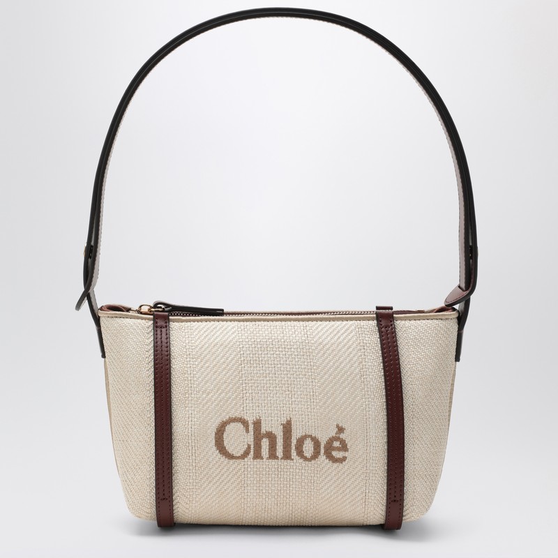 Chloé Carry bag in sand canvas - Chloé - Modalova