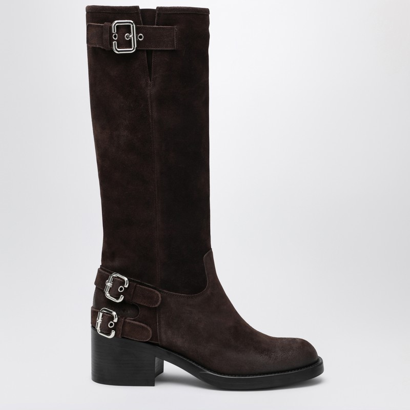 Brown Dakota biker boots