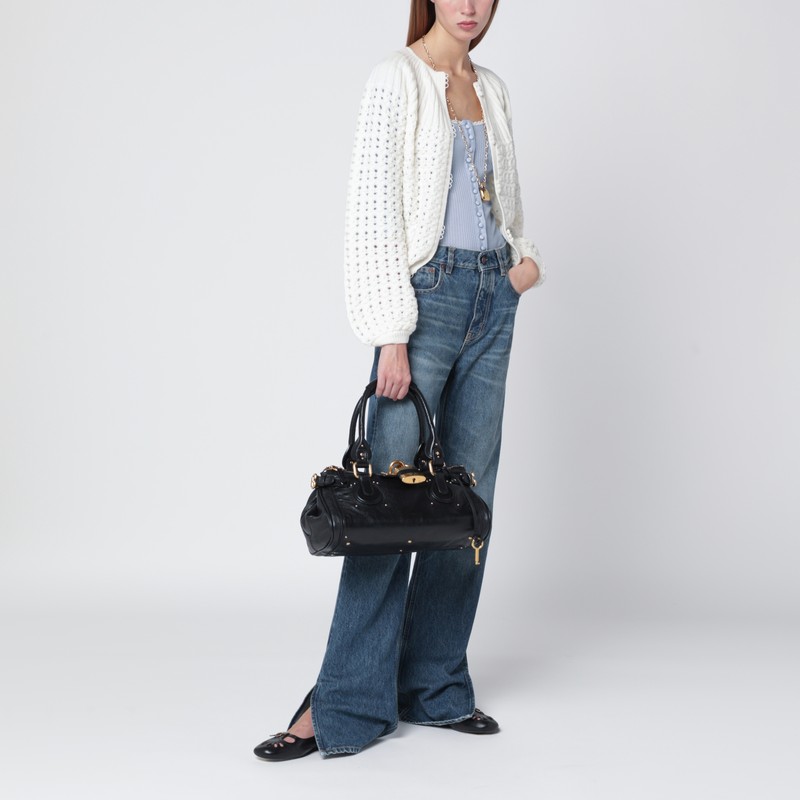 Chloé Milk-colored Wool And Cashmere Knit Cardigan In White