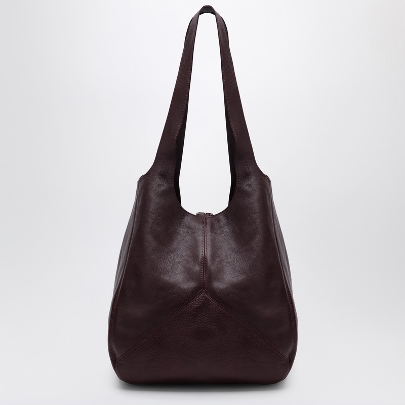 Chloé Balloon Bag In Garnet Red In Brown