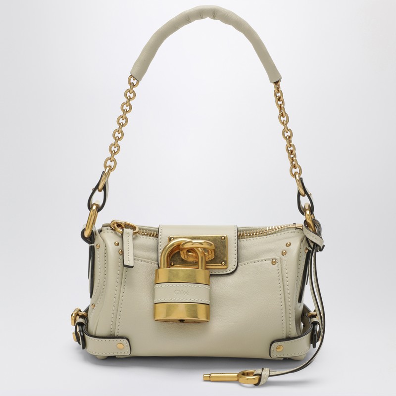 Chloé Cream Colored Small Paddington Bag In Sand