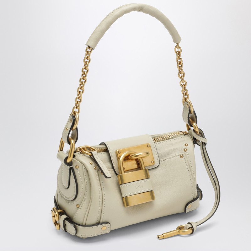 Chloé Cream Colored Small Paddington Bag In Sand