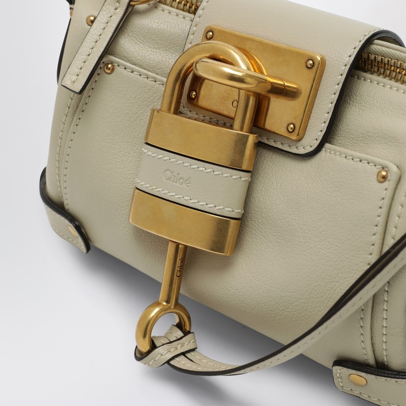 Chloé Cream Colored Small Paddington Bag In Sand