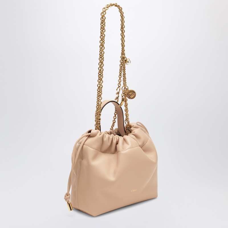 Chloé Mini Pink Chain Shoulder Bag Women In Pink