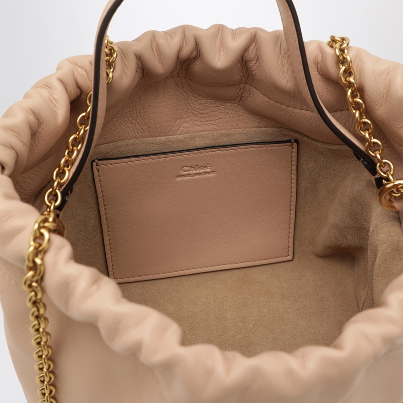 Chloé Mini Pink Chain Shoulder Bag Women In Pink