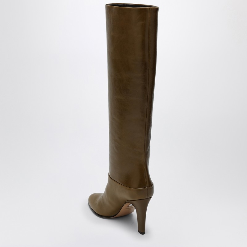 Chloé Eve Knee High Boot In Brown