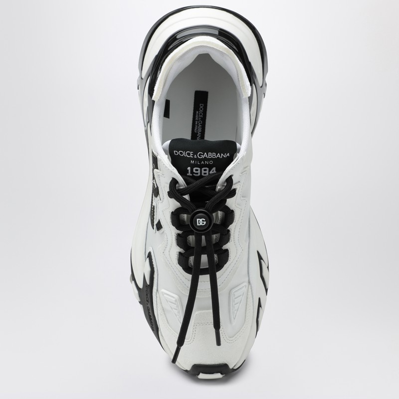 Dolce & Gabbana Sneaker Day Faster Black And White In Multi