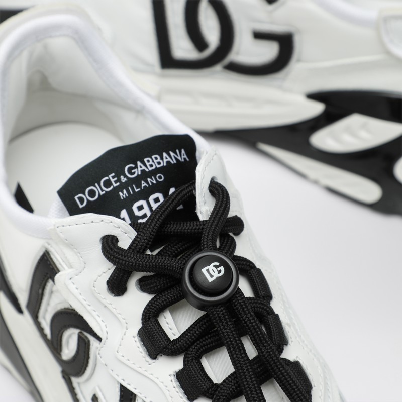 Dolce & Gabbana Sneaker Day Faster Black And White In Multi