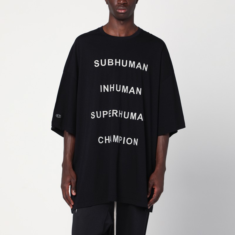 Black Tommy T T-shirt - Champion x Rick Owens - Modalova